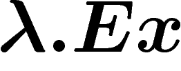 $\lambda. Ex$