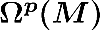 $\Omega^p(M)$